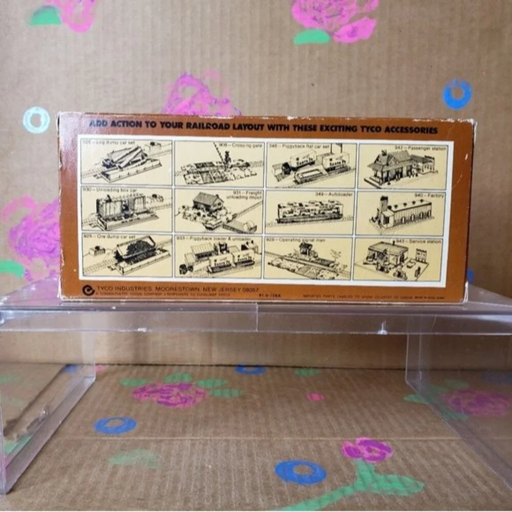 VINTAGE TYCO REEFER CAR 40 FOOT SWIFT 329A TRAIN